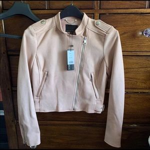 Brand new Banana republic Pink Vegan Suede jacket